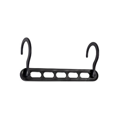 Songmics Plastic Hangers 50 Pack, Space-saving Clothes Hangers Black :  Target