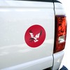Eastern Washington University Primary Automotive Car Window Locker Circle Bumper Sticker - 4 of 4
