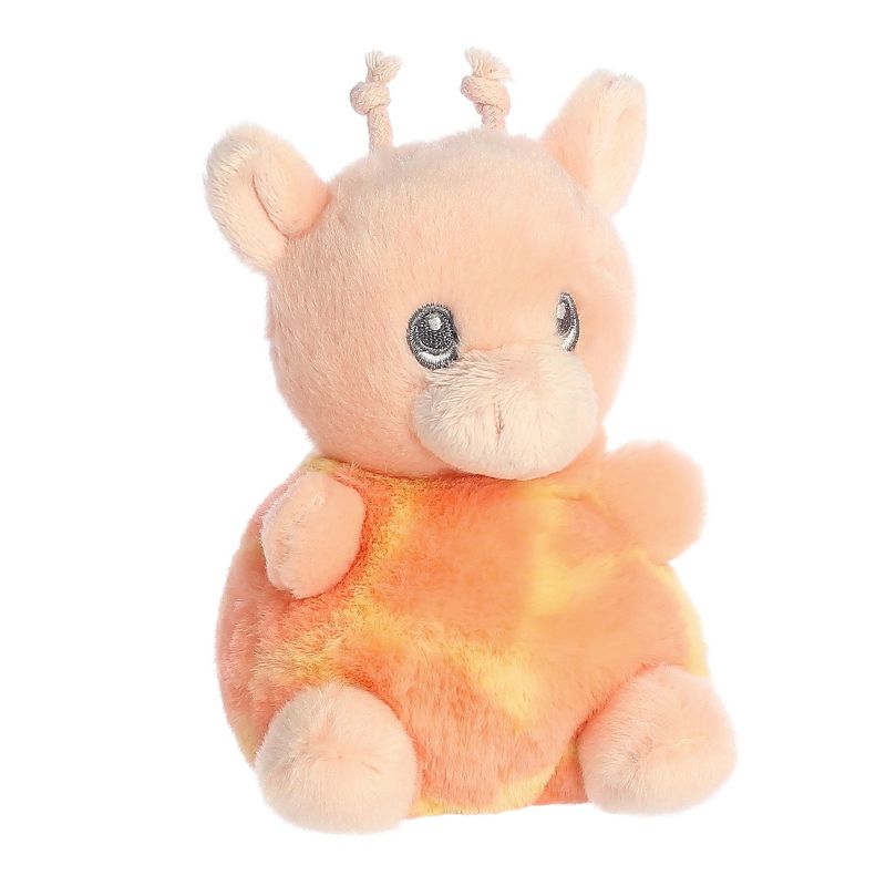 ebba Lil Biscuits 5.5" Baby Giraffe Orange Stuffed Animal, 2 of 5