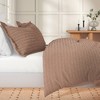 Isla Jade Waffle Weave Textured Duvet Covers Set - 3 of 4