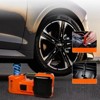 VisioGear Car Jack kit, 5 Ton Hydraulic Jack Lift with Impact Wrench for SUV, MPV Sedan, Orange, 14.6"*13.4"*6.9" - 2 of 4