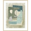 Amanti Art Mid-Century Collage II by Suzanne Nicoll Wood Framed Wall Art Print - 4 of 4