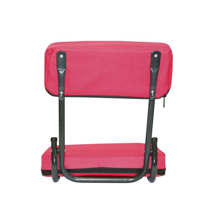 Stansport Steel Frame Foldable Coliseum Seat - Red, 4 of 15