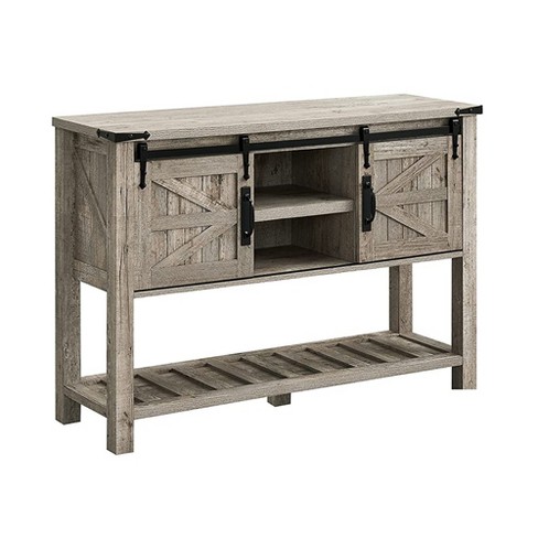 Farmhouse entryway table store with drawers