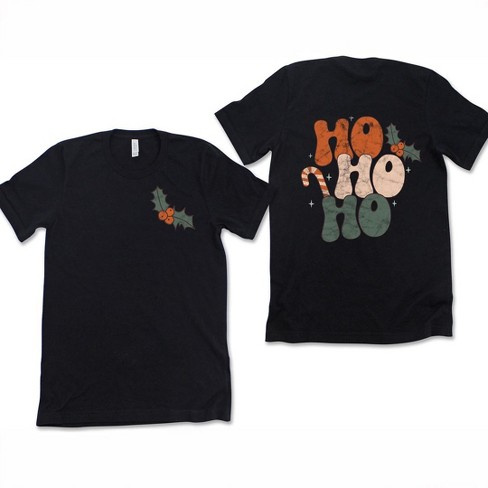HO HO HO SHORT SLEEVE UNISEX TEE