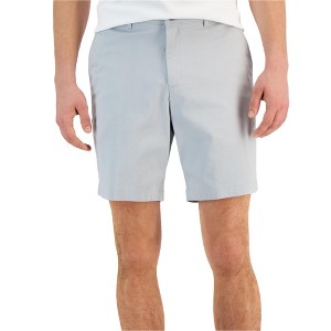 Alfani Mens Woven Casual Chino Shorts, darkblue, 33 - 1 of 1