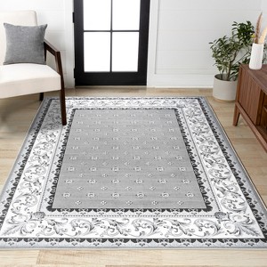 JONATHAN Y Acanthus French Border Area Rug - 1 of 4