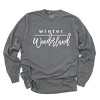 Simply Sage Market Winter Wonderland Garment Dyed Long Sleeve - L - Pepper - 2 of 4