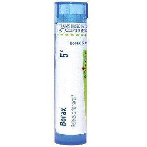 Borax 5C by Boiron Homeopathic Single Medicine For First Aid  -  80 Pellet - 1 of 4