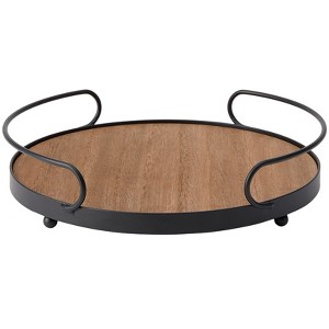 The Lakeside Collection Wooden Serving Tray - 1 of 3