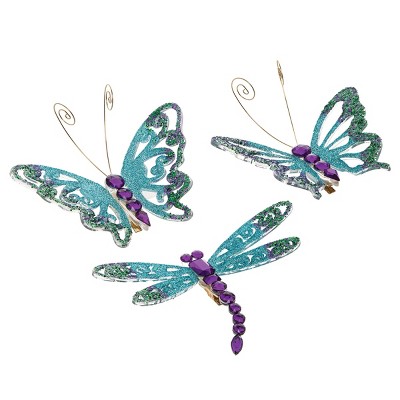 Gallerie II Glitter Bug Trio Ornament A/3