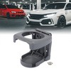 Unique Bargains Car Vehicle Truck Folding Beverage Drink Bottle Can Cup Holder Mount Gray 1 pcs - 2 of 4