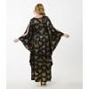 Unique Vintage Women's Flutter Sleeve Caftan - 3 of 4
