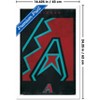 Trends International MLB Arizona Diamondbacks - Logo 25 Framed Wall Poster Prints - 3 of 4