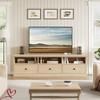 TV Stand for 65/70/75 Inch TV Entertainment Center with Storage Drawer Mid-Century Modern TV Console with Open Shelves 70in Media TV Cabinet - 2 of 4