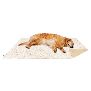 FurHaven Birch Faux Fur & Suede Waterproof Blanket for Dogs and Cats - 1 of 4