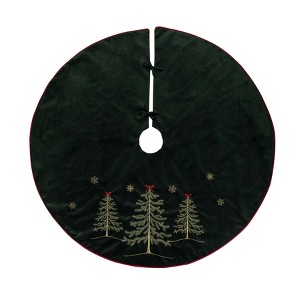 C&F Home Christmas Tree Forest Tree skirt - 1 of 3
