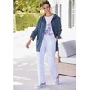 Woman Within Plus Size Lightweight Utility Hoodie Jacket - 4 of 4