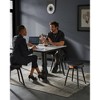 VASAGLE EKHO Collection - Dining Chairs Stools, Upholstered Kitchen Stools, Vanity Stools, Synthetic Leather with Stitching, Mid-Century Modern - 2 of 4