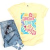 Simply Sage Market Boho Sunshine State Of Mind Flowers Garment Dyed Tee - 3 of 4