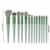 Wikineon Makeup Brush Set- Soft And Fluffy Professional Makeup Foundation, Powder Eyeshadow, Kabuki Mixed Makeup Brush, Beauty Kit, Makeup Sponge - 3 of 4