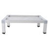 Aluminum Dunnage Rack,1000 Lb Capacity,Low Shelf for Off-Floor Storage In Restaurants,Kitchens and Grocery Stores - 4 of 4