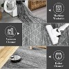 Machine Washable Modern Distressed Rug for Living Room, Ultra-Soft Low-Pile Non-Slip Carpet for Bedroom Dining Room Office - 2 of 4