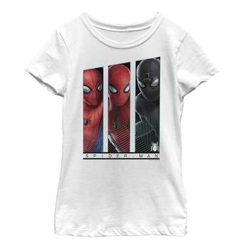 Girl's Marvel Spider-Man: Far From Home Suit Panel T-Shirt