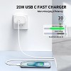 20W USB-C Fast Charger 2-Pack with 3ft Cables - Compatible with iPhone 17/16/15 Pro/Pro Max & iPad Pro/Mini - Apple Charger Replacement - 2 of 4