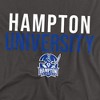 Men's Hampton University Official Stacked T-Shirt - 2 of 4