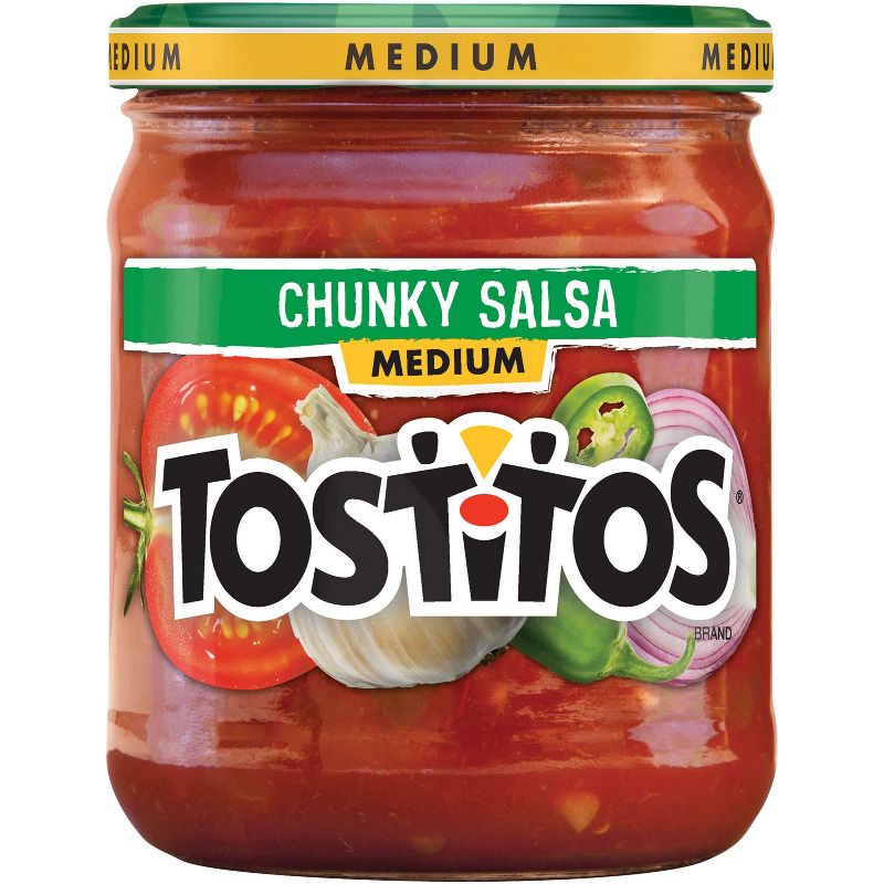 Tostitos Chunky Salsa Medium - 15.5oz, 1 of 5