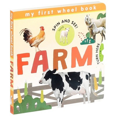 Image of My First Wheel Books: Farm - by  Patricia Hegarty (Board Book)