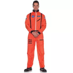 Underwraps Costumes Aerospace Astronaut Plus Size Costume (Orange)