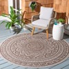 Courtyard CY8734 UV & Stain Resistant Non-Shedding Power Loomed Indoor/Outdoor Rugs - Safavieh - 2 of 4