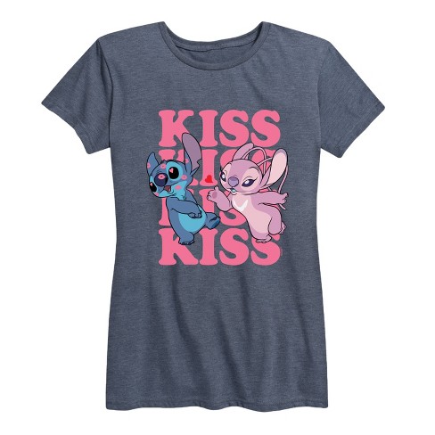 Women's - Lilo and Stitch -  Short Sleeve Graphic T-Shirt - image 1 of 4