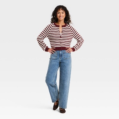 Women's Highest-Rise Sailor Straight Jeans - Universal Thread