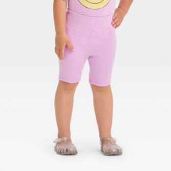 Grayson Mini Toddler Girls' Knit Shorts - Purple