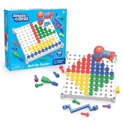 Educational Insights Design & Drill Activity Center, 146 Pieces, Ages