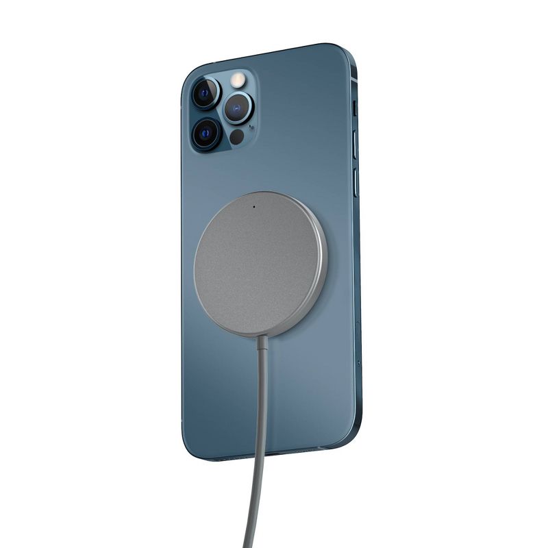 Just Wireless Magnetic Charger - Gray, 5 of 7