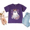 Coquette Ghost Roses - Youth Short Sleeve Graphic T-Shirt and Toddler Short Sleeve Graphic T-Shirt - 3 of 4