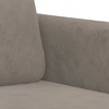 vidaXL Sofa Chair Living Room Accent Upholstered Chair with Armrest Velvet - 4 of 4