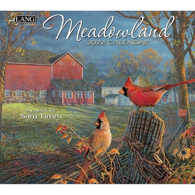 2022 Wall Calendar 12 Month 13.4"x24" Meadowland - Lang