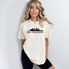 Simply Sage Market Women's San Francisco Buildings Short Sleeve Garment Dyed Tee - 2 of 2
