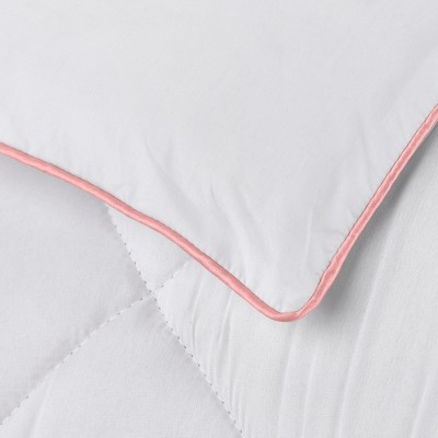 Full White Cotton Down Alternative Mattress Topper