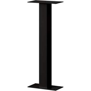 Salsbury Industries Standard Pedestal - Bolt Mounted - for Roadside Mailbox and Mail Chest - Black
