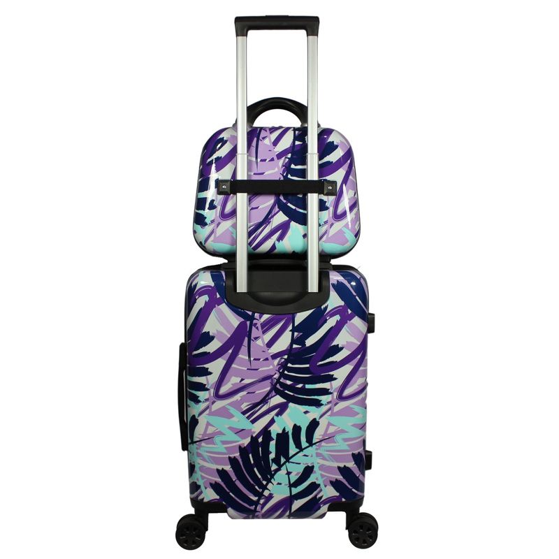World Traveler Seasons 2-Piece Hardside Carry-On Spinner Luggage Set, 3 of 13
