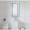 Elegant Lighting LED Hardwired Mirror Rectangle W20H40 Dimmable 5000K - 3 of 4