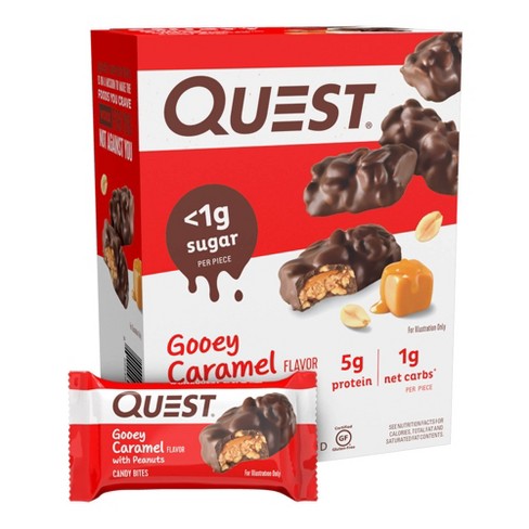 Quest Nutrition Gooey Caramel Candy Bites - 8ct - image 1 of 4