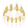 CWI Lighting Croissant 24 Light Chandelier With Satin Gold Finish - 3 of 4