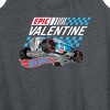 Women's - Hot Wheels - Valentine's Epic Graphic Racerback Tank - 2 of 4
